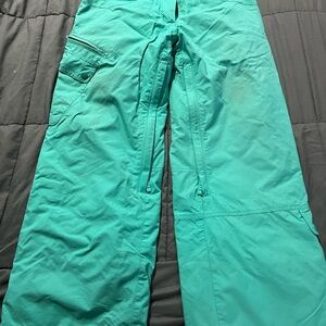 Teal Core Snow Pants